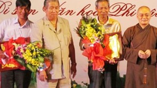 10 tác giả được vinh danh trong cuộc thi thơ lục bát "Tổ quốc và đạo pháp"